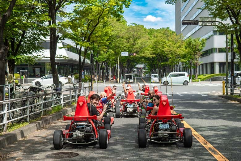 Osaka Kart Tour with Costume Rental - photo 2