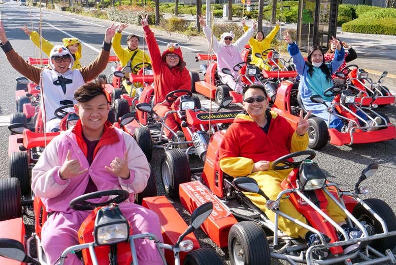 Osaka Kart Tour with Costume Rental - photo 5