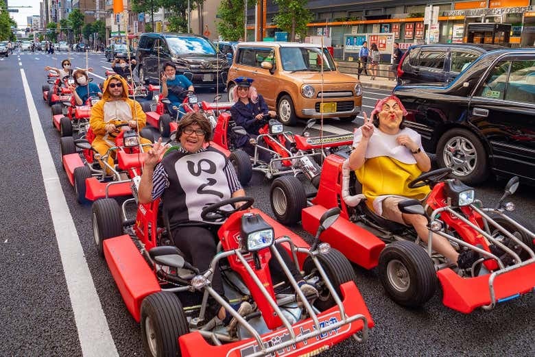 Osaka Kart Tour with Costume Rental - photo 7